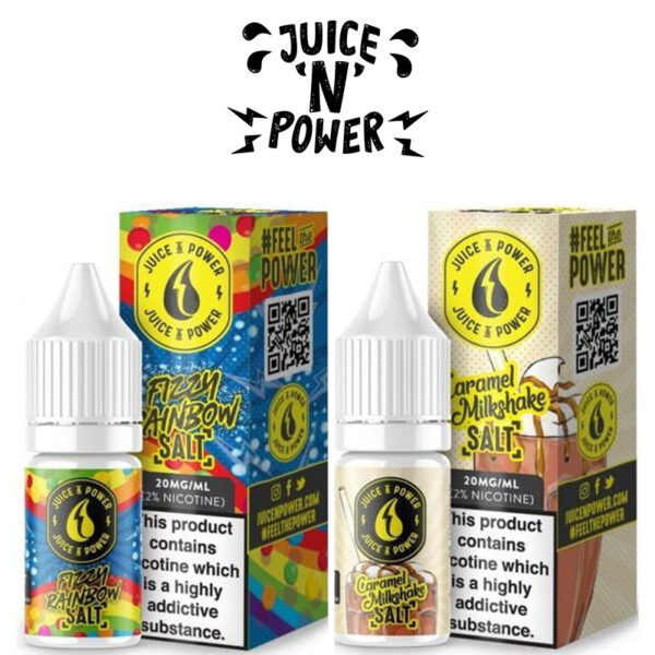 juice n power ml nicotine salt eliquids