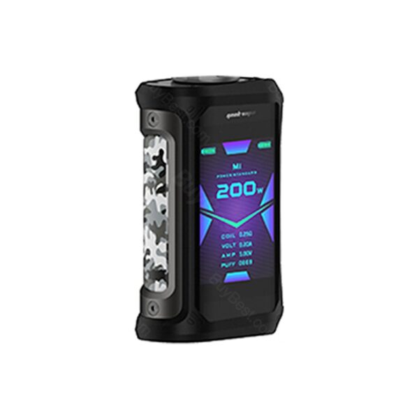 W Geekvape Aegis X TC Box MOD Gunmetal Camo CLW