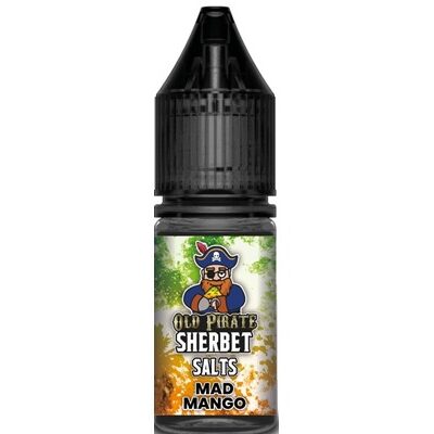 Old Pirate Sherbet Mad Mango ml Nic Salt E Liquid jpg