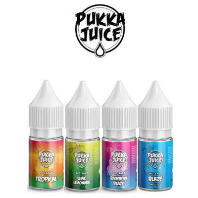 pukka juice nic salts eliquid by pukka juice