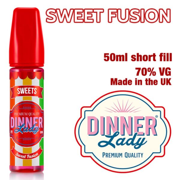 Sweet fusion dinner lady eliquids ml bottles