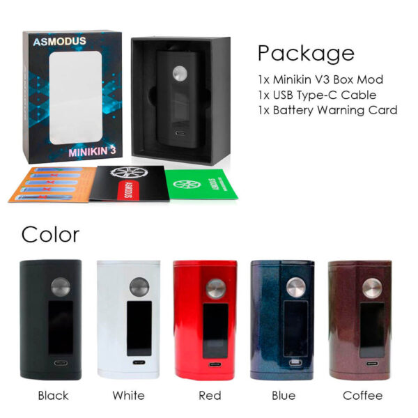 Asmodus Minikin V3 Mod 200w